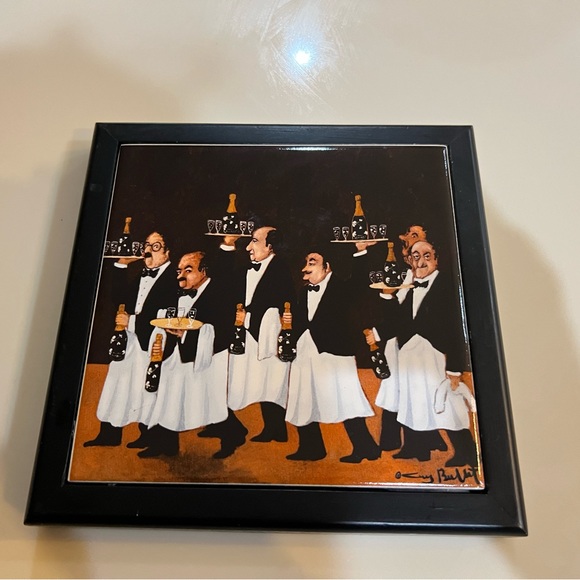 Guy Buffet Trivet ❤️ Perrier Jouet - Picture 4 of 4